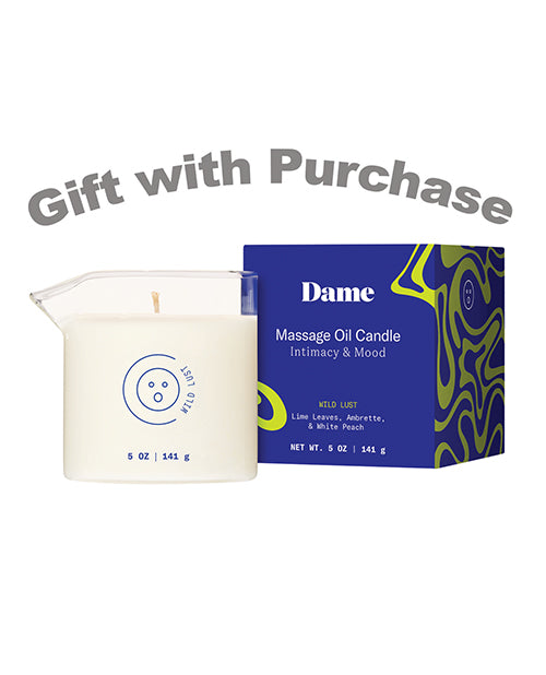 Dame Holiday Massage Candle GWP
