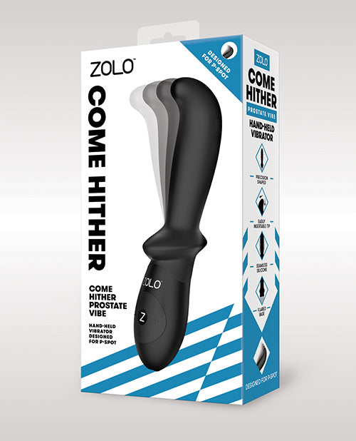 OLO Come Hither Prostate Vibe - Black
