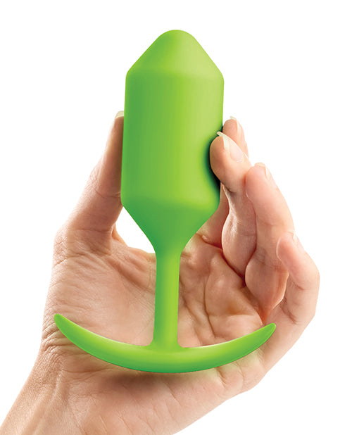 B-vibe Weighted Snug Plug 3 - 180 G