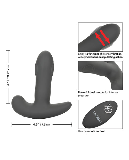 Eclipse Remote Control Dual Pulsating Probe - Black