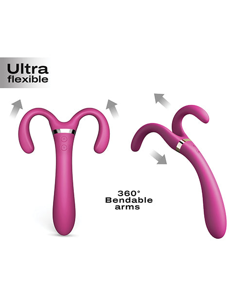 Dorcel Infinite Joy Bendable Forked Vibrator