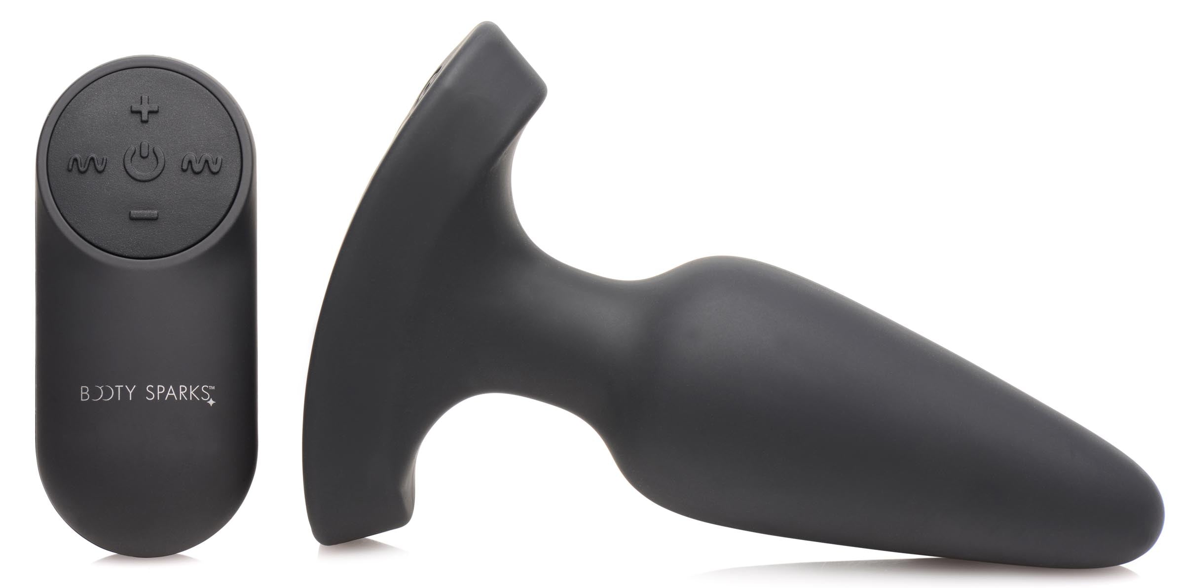 28x Laser Fuck Me Silicone Anal Plug With Remote Control