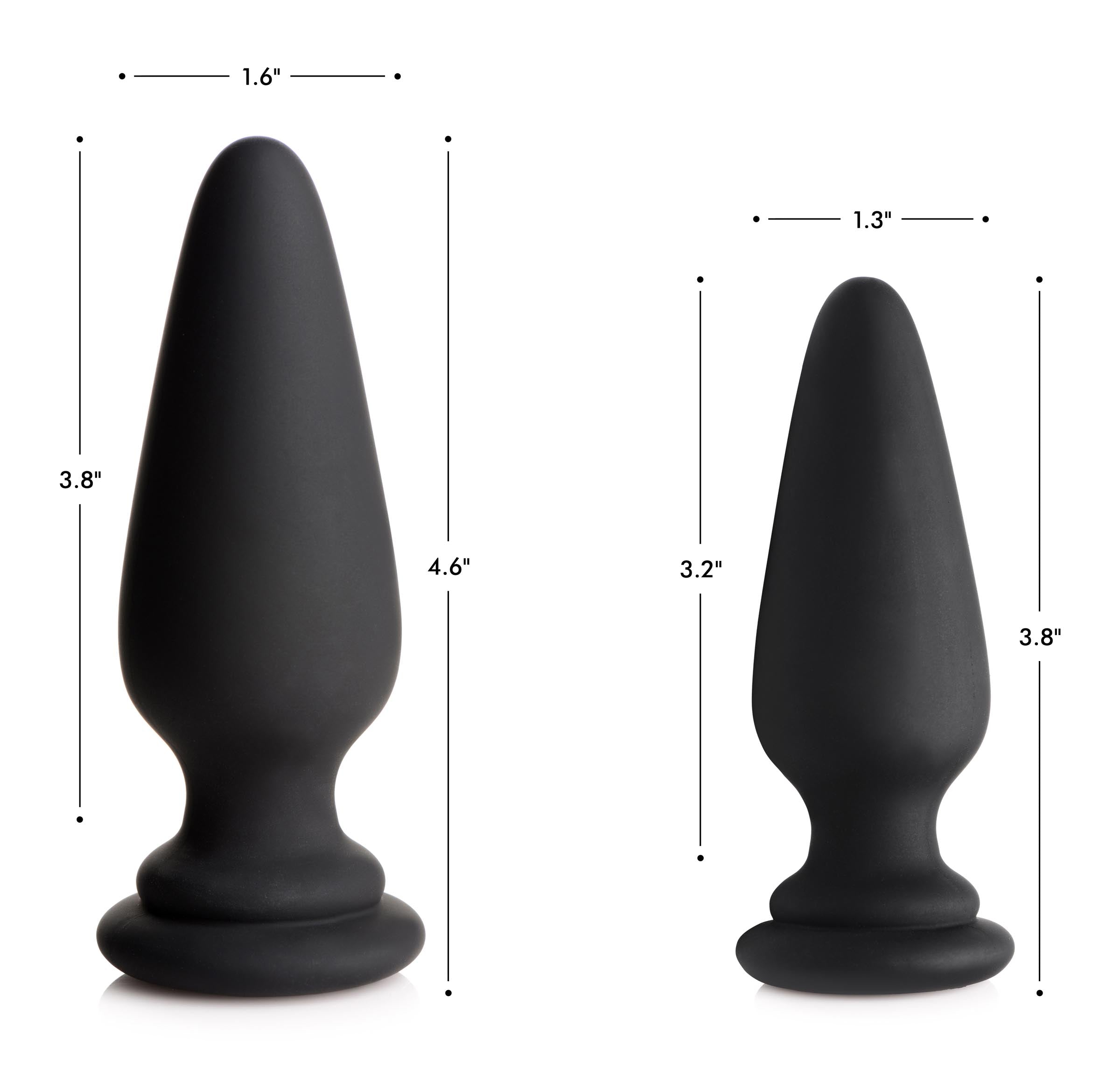 Small Anal Plug With Interchangeable Fox Tail