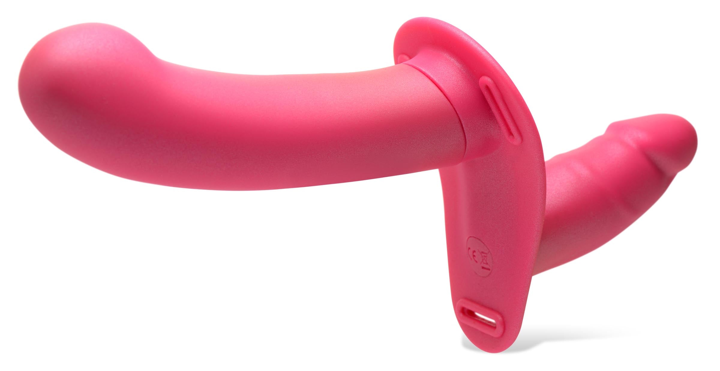 28x Double Diva 1.5 Inch Double Dildo With Harness And Remote Control -