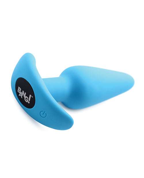 Bang! 21x Vibrating Silicone Butt Plug W/remote