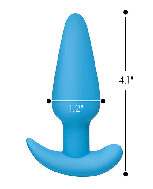 Bang! 21x Vibrating Silicone Butt Plug W/remote