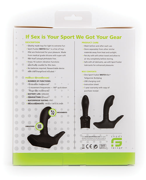 Sport Fucker Motovibe Tailgunner - Bla