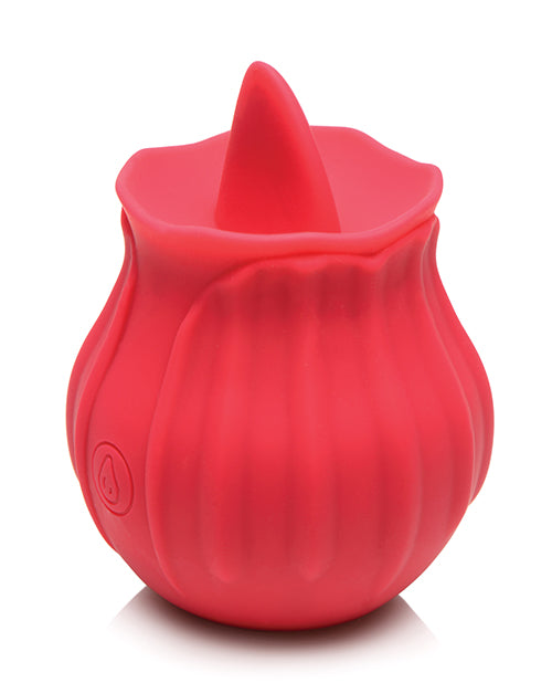 Inmi Bloomgasm Wild Violet 10X Licking Stimulator - Red