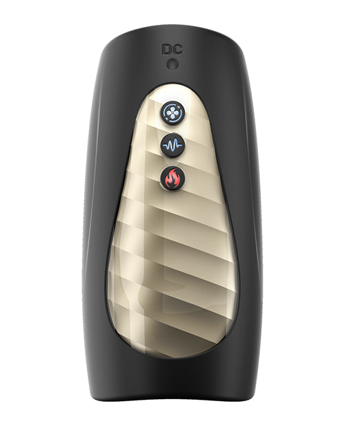 Man Wand Pump One Masturbator- Black