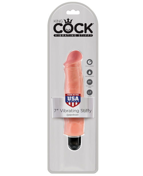 "King Cock 7"" Vibrating Stiffy"