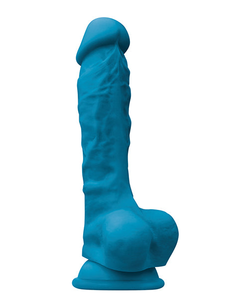 Colours Pleasures 7" Dong W/balls & Suction Cup