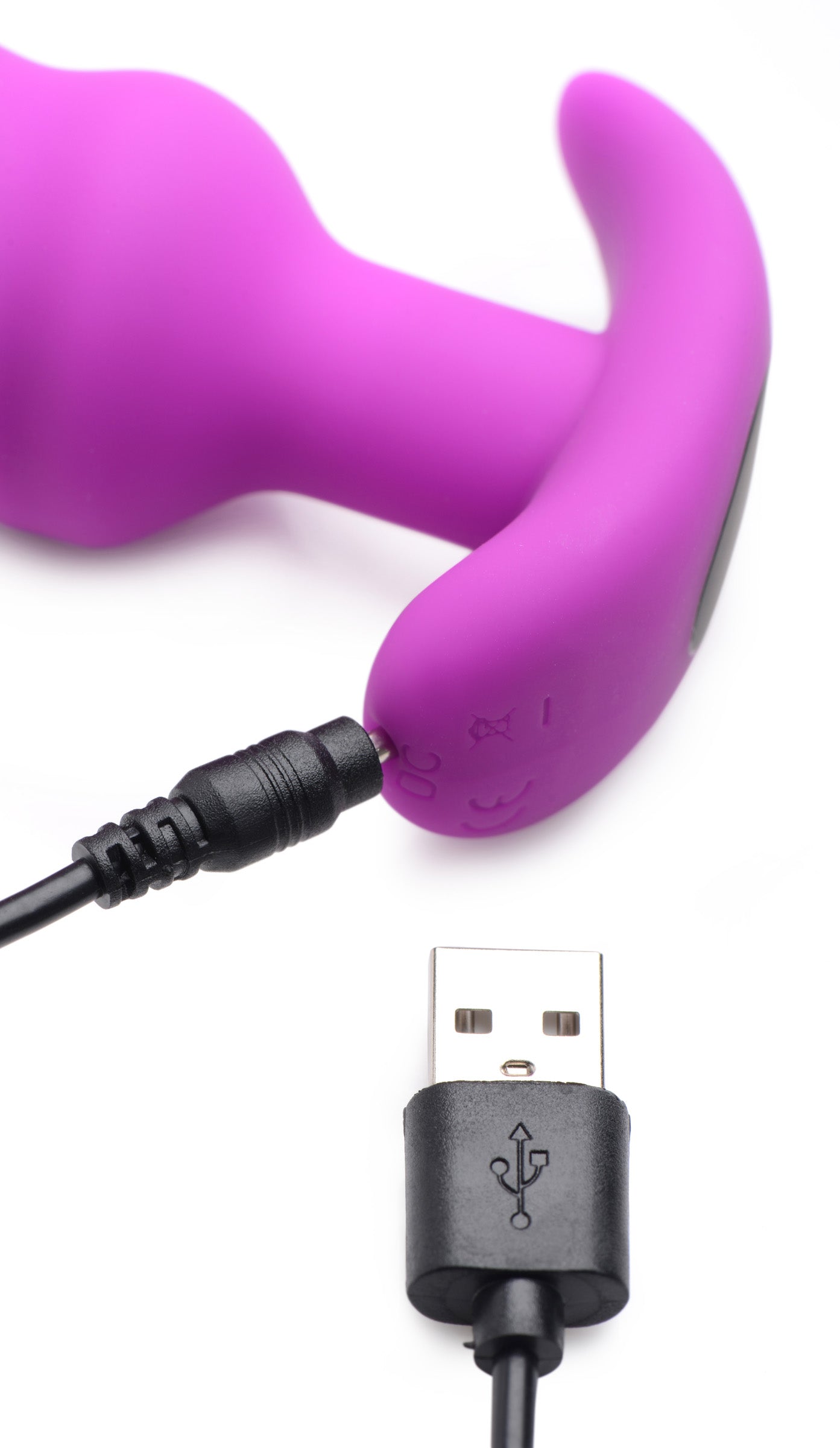 Remote Control 21x Vibrating Silicone Swirl Butt Plug