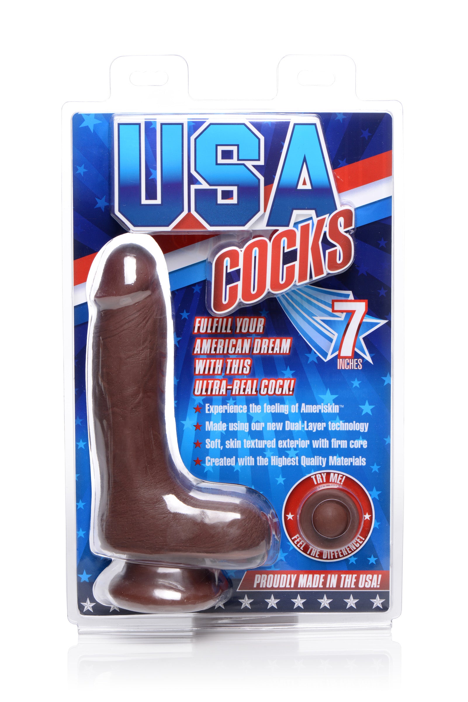 7 Inch Ultra Real Dual Layer Suction Cup