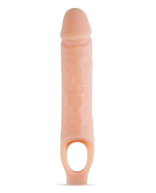 Blush Performance Plus Silicone Cock Sheath Penis Extender - Flesh
