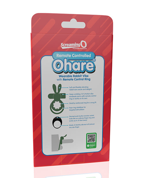 Screaming O Ohare Remote Controlled Vibrating Ring
