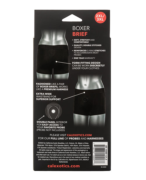 Her Royal Harness Boxer Brief - Black