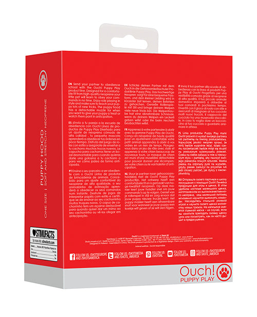 Shots Ouch Puppy Play Puppy Hood