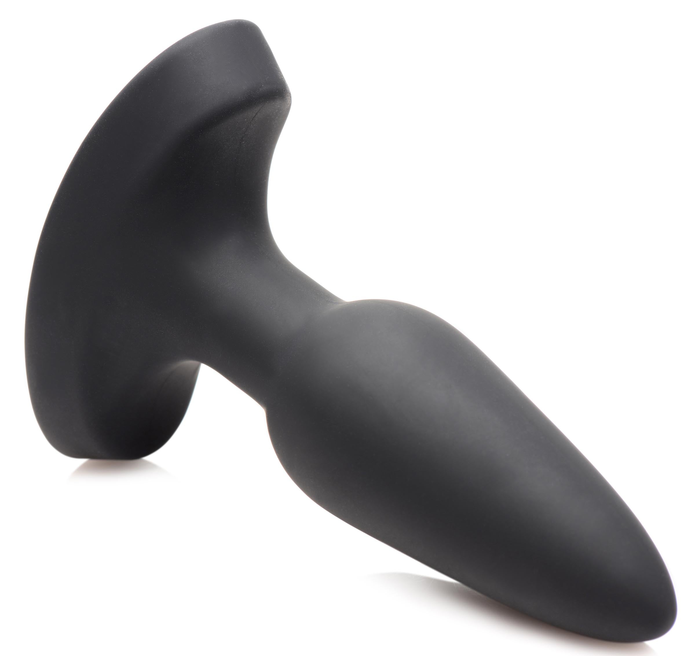 28x Laser Heart Silicone Anal Plug With Remote &ndash
