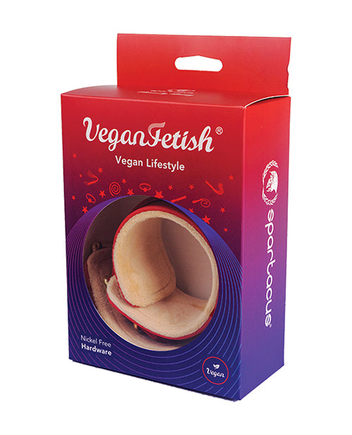 Spartacus Pu Wrist Cuffs W/plush Lining