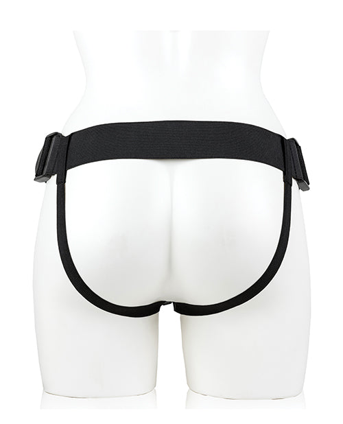 Shots Realrock 8" Vibrating Hollow Strap On W/o Balls