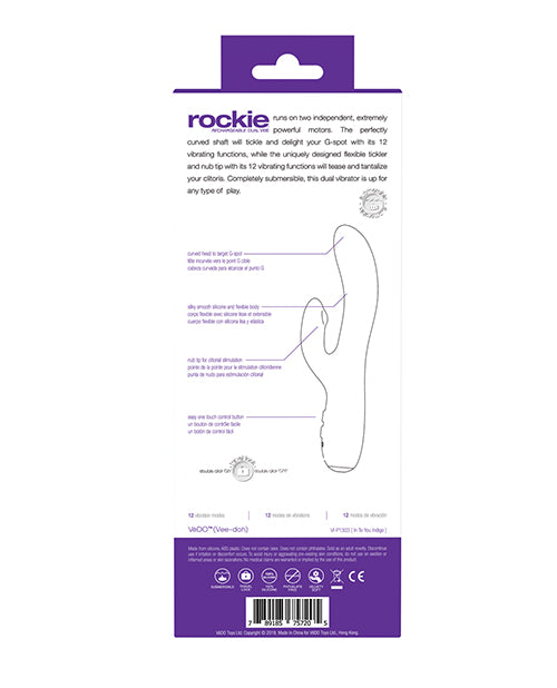 Vedo Rockie Rechargeable Dual Vibe