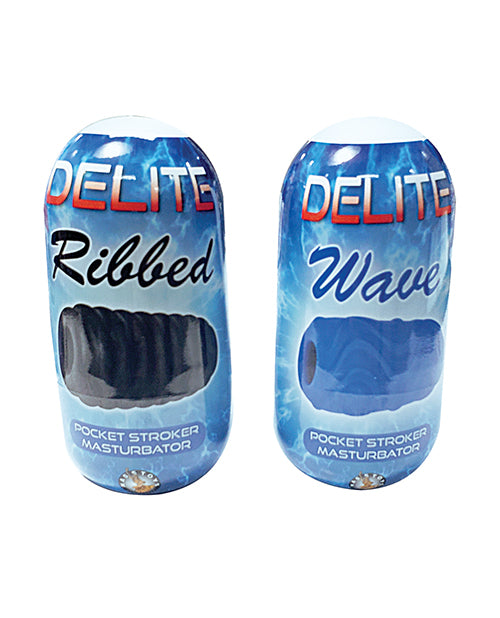 Deelite Pocket Stroker Masturbators Display - Display of 6