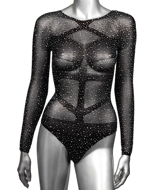 Radiance Long Sleeve Body Suit Black O/S