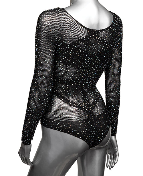 Radiance Long Sleeve Body Suit Black O/S