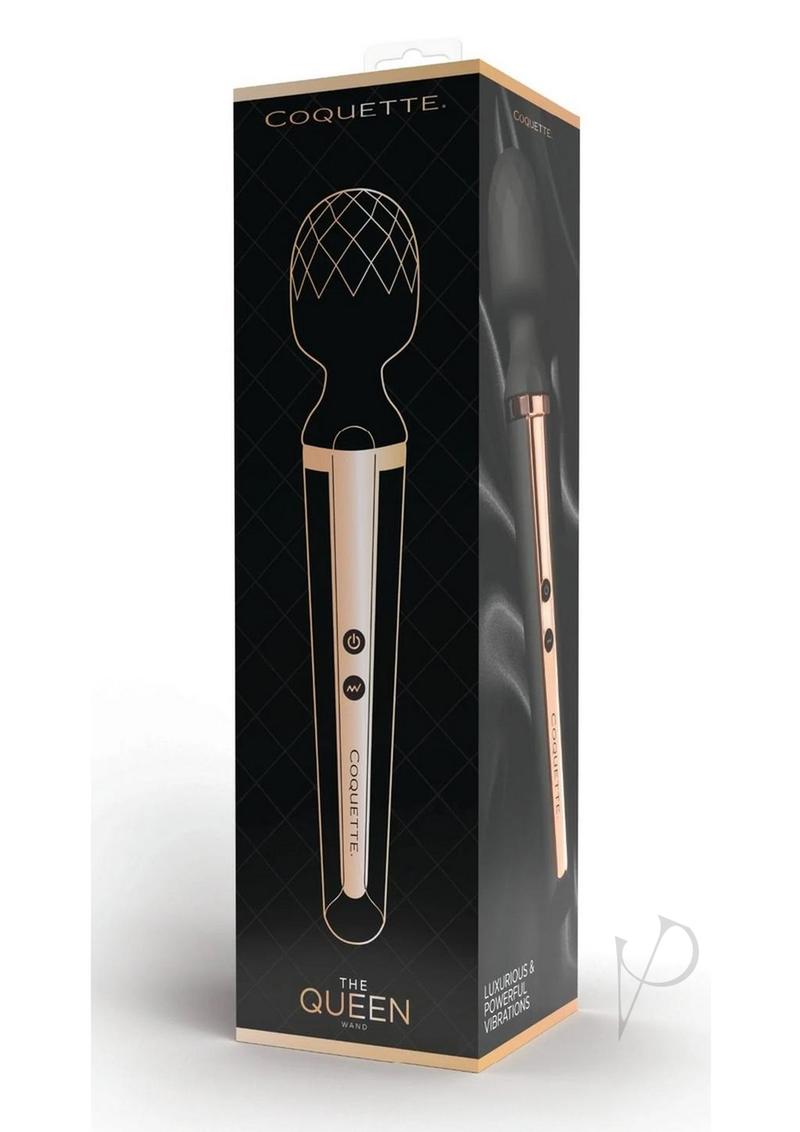 Coquette The Queen Wand - Black/Rose Gold