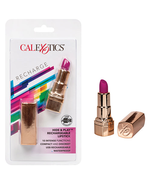 Hide &amp; Play Rechargeable Lipstick - Purple