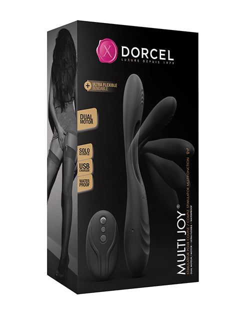Dorcel Multi Joy Bendable Stimulator - Black