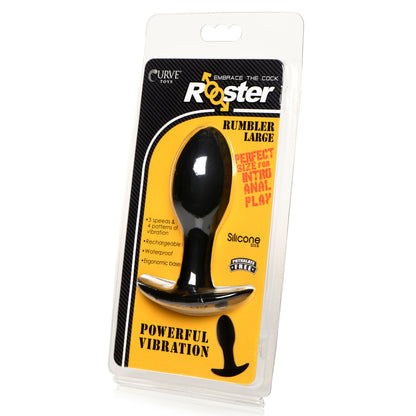 Rumbler Vibrating Silicone Butt Plug