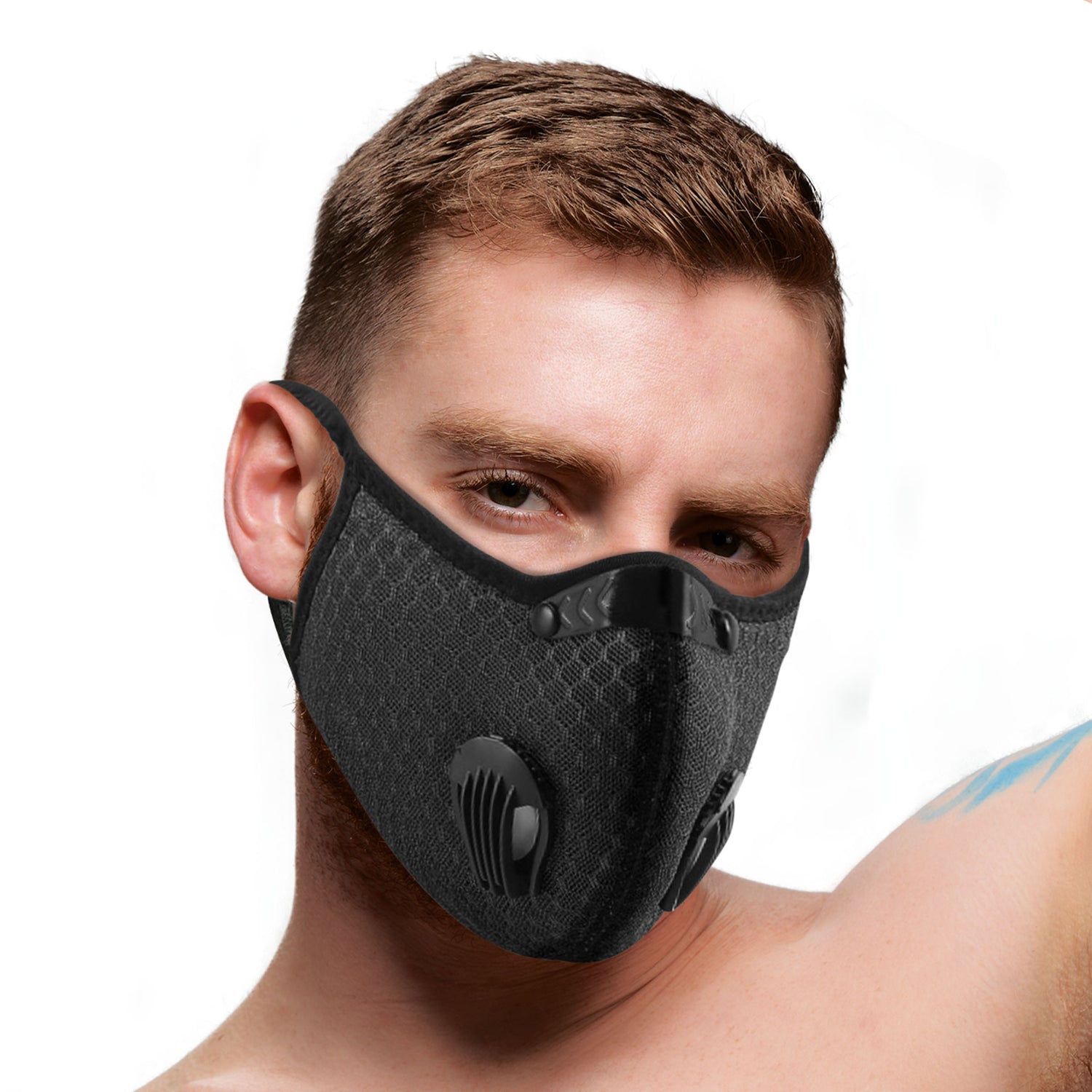 Black Fetish Face Mask