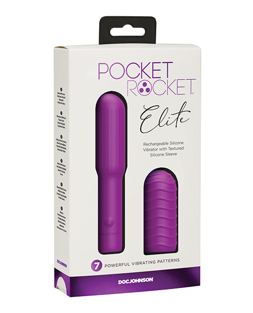 Pocket Rocket Elite Rechargeable W/removable Sleeve