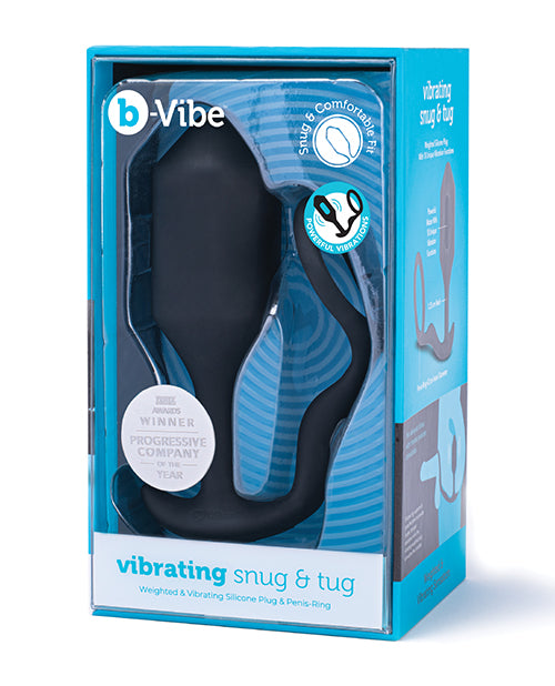 B-vibe Vibrating Snug &amp; Tug - Black