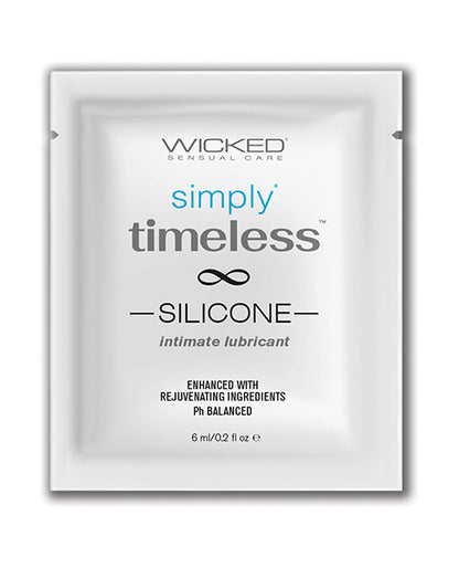 Wicked Sensual Care Simply Timeless Silicone Lubricant - oz