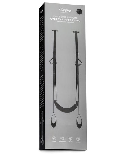 Easy Toys Door Leg &amp; Bum Support Over The Door Swing - Black