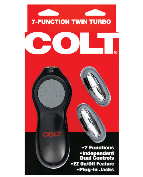 COLT 7-Function Twin Turbo Bullets - Silver