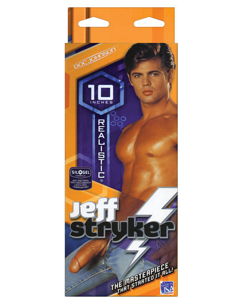 Jeff Stryker 10&quot; Realistic Cock - Flesh