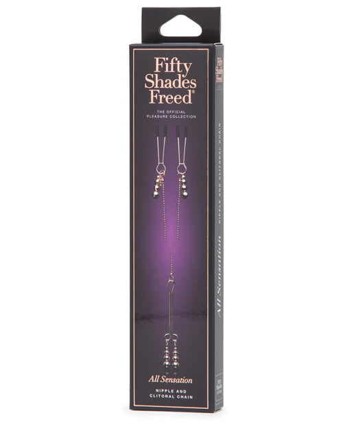Fifty Shades Freed All Sensation Nipple &amp; Clitoral Chain