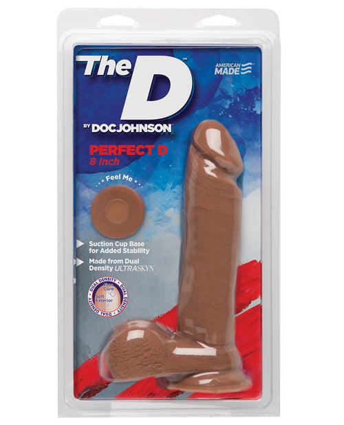 The D 8&quot; Dual Density Perfect D w/Balls - Caramel