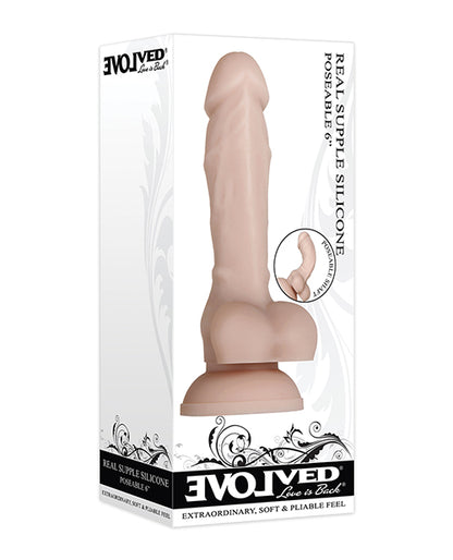 Evolved Real Supple Silicone Poseable 6&amp;rdquo;