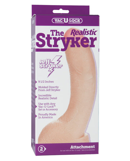Vac-U-Lock 9&quot; Stryker Realistic - White