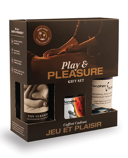 Earthly Body Play &amp; Pleasure Gift Set - Asst. Watermelon