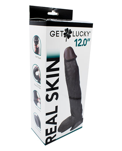 Get Lucky 12&quot; Real Skin Series - Dark Brown