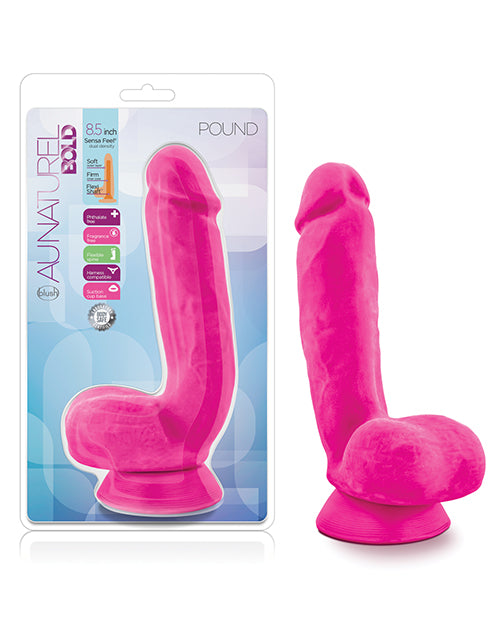 Blush Au Naturel Bold Pound 8" Dildo - Pink