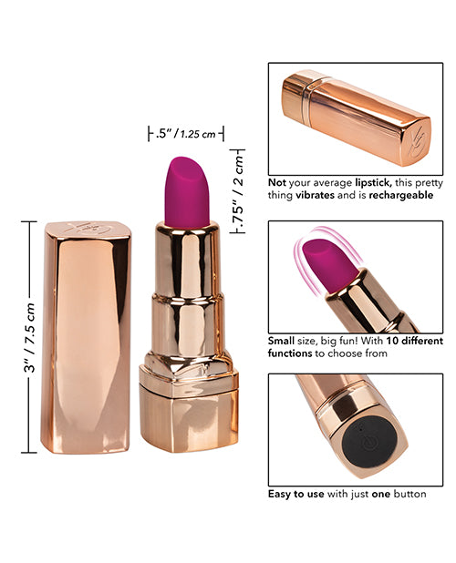 Hide &amp; Play Rechargeable Lipstick - Purple