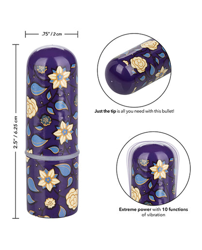 Naughty Bits Just the Tip Bullet Vibrator - Multi Color