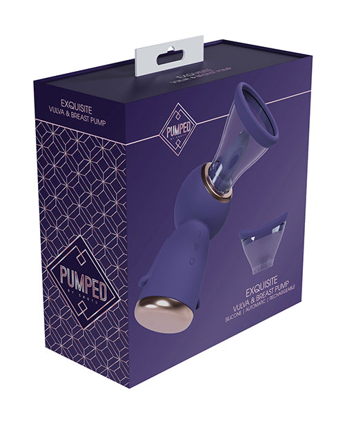 Shots Pumped Exquisite Rechargeable Vulva &amp; Breast Pump