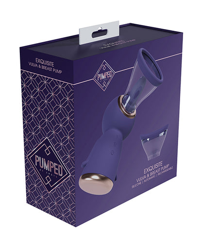 Shots Pumped Exquisite Rechargeable Vulva &amp; Breast Pump